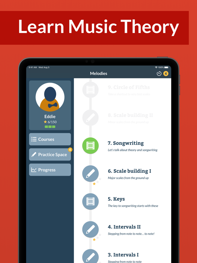 ‎Waay: Learn music theory Screenshot