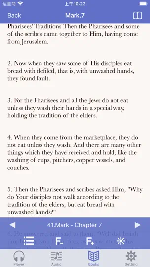 NKJV Bible (Audio & Book) iPhone Screenshot 4