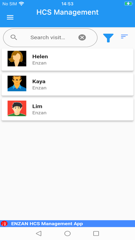 #8. HCS management app (iOS) 由: ENZAN (ASIA) PTE LTD