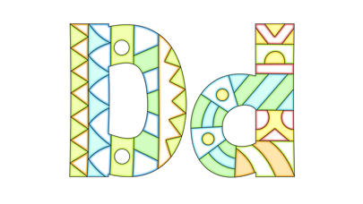 Alphabet Coloring Screenshot