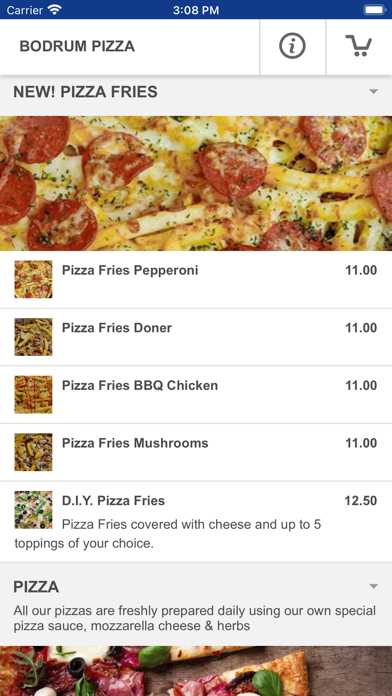 Bodrum Pizza - York Screenshot