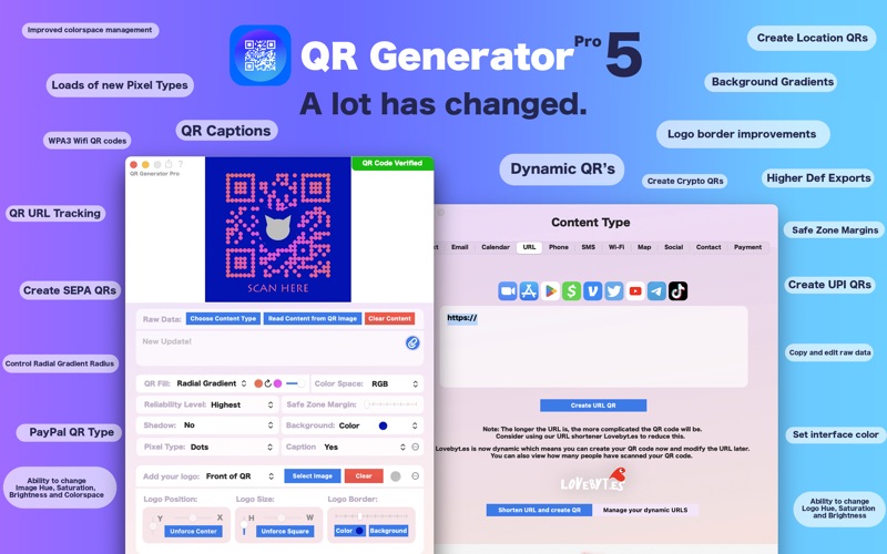 qr generator pro 5 - qr maker iphone screenshot 1