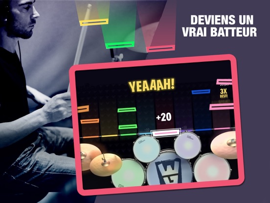 Screenshot #4 pour WeGroove: Apprends la batterie