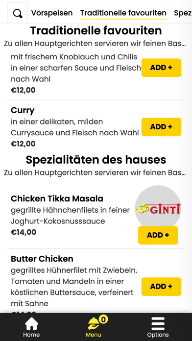 Restaurant Ginti Screenshot