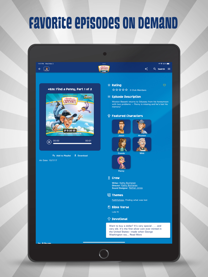 Adventures in Odyssey Club