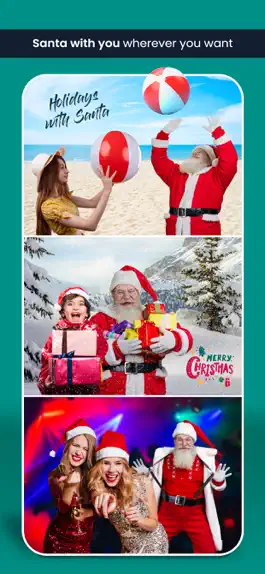 Game screenshot My Christmas selfie with Santa apk