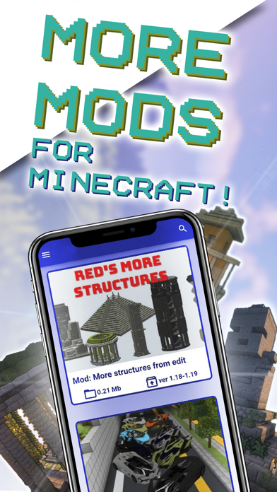 Addons, Mods for Minecraft PEのおすすめ画像1