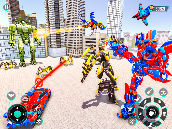 Robot Battle Transform Game
