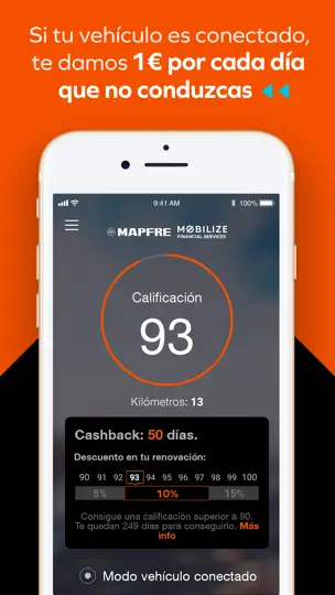 Captura de pantalla de CaReward MFS |Conduce Y Ahorra en iPhone 4