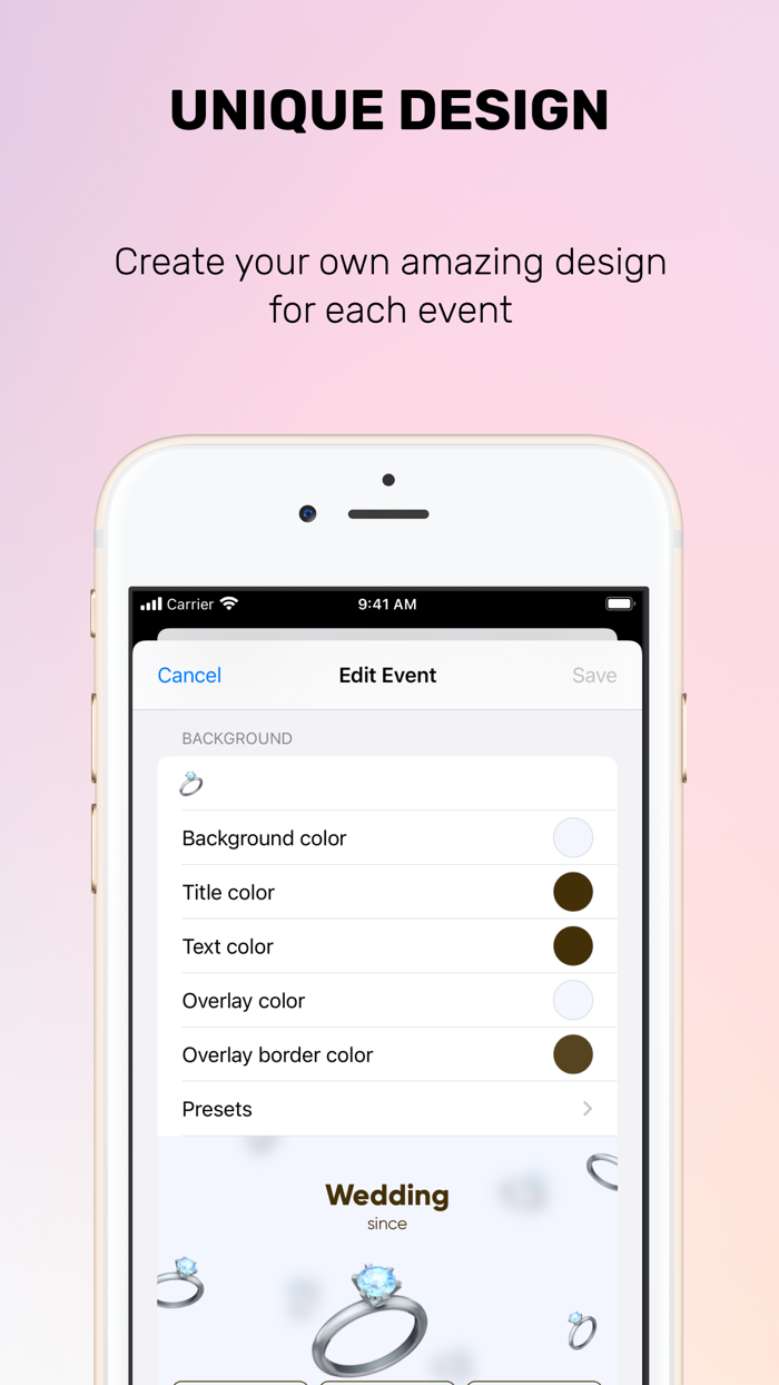 Dates. Events Countdown