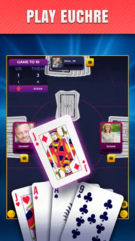 Game screenshot Euchre.com - Euchre Online mod apk