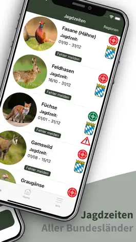 Game screenshot Hunting Plus - Jagdzeiten App apk