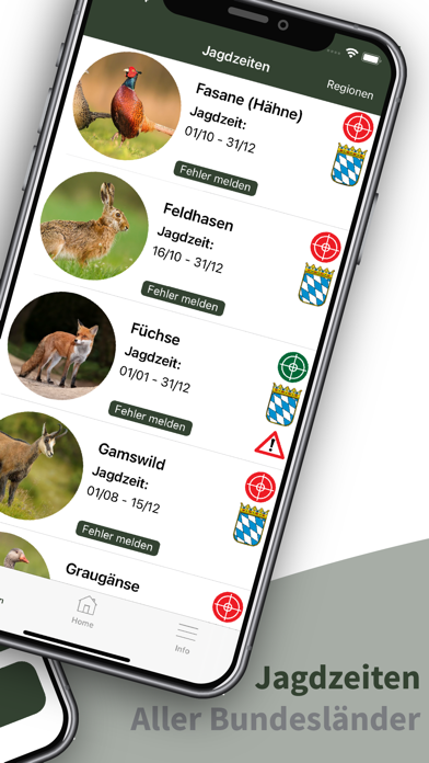Hunting Plus - Jagdzeiten Appのおすすめ画像2