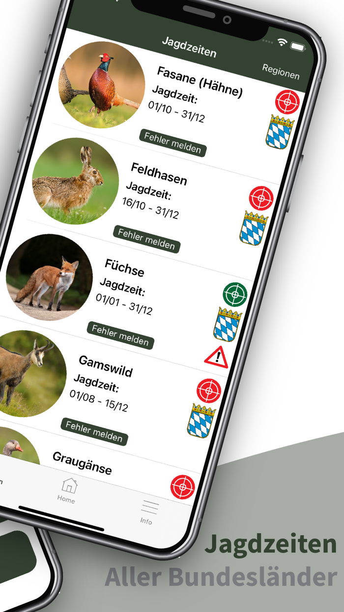 Hunting Plus - Jagdzeiten App