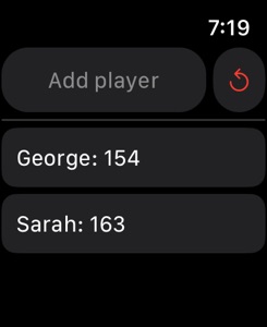 Score Tracker for Watch screenshot #1 for Apple Watch