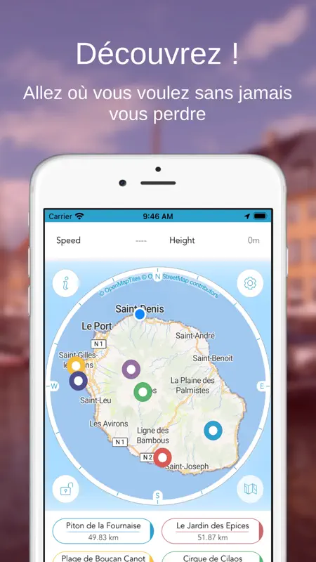 La Réunion : Carte Offline screenshot 1 of 5