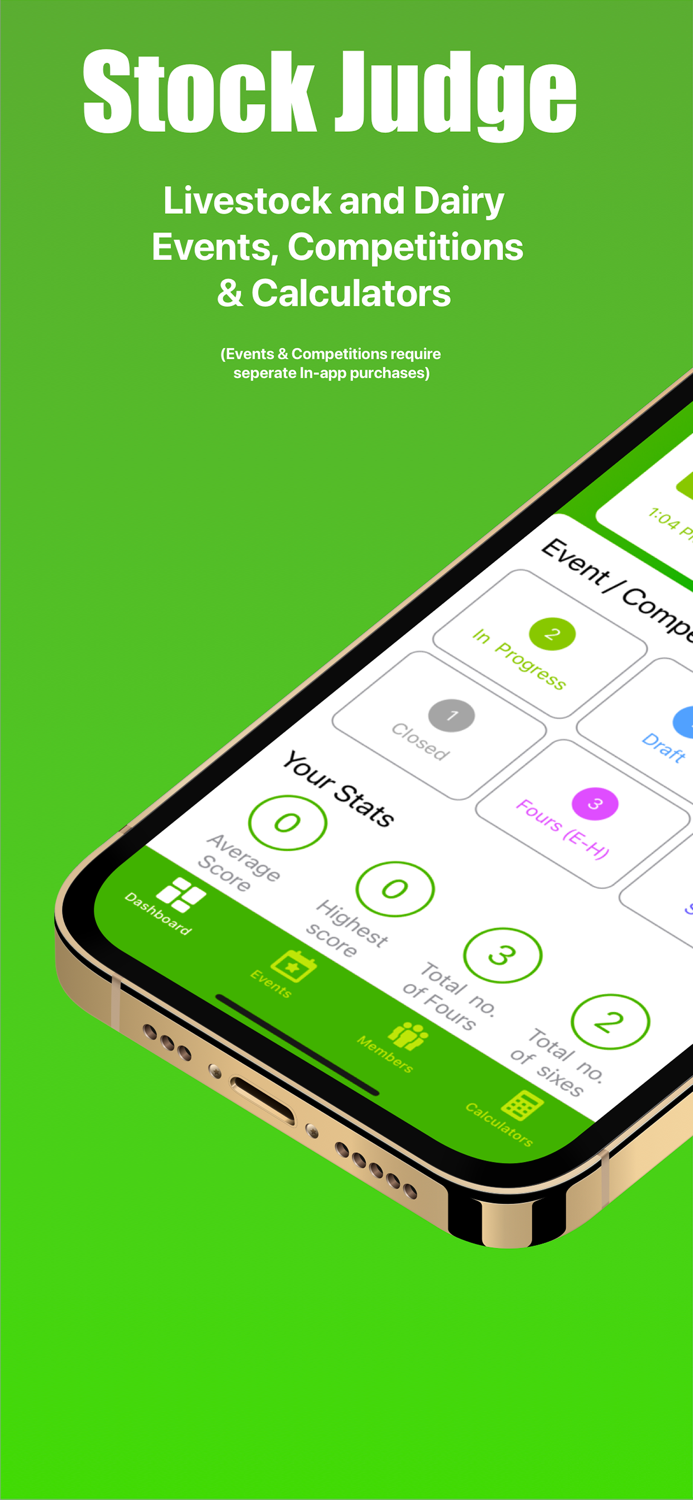 Stock Judge Livestock Judging