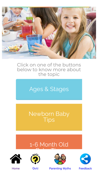 Baby Milestones : Parenting Screenshot