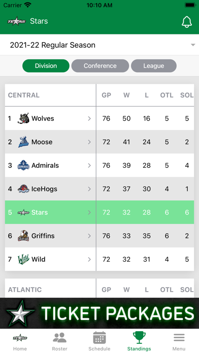 Texas Stars Screenshot