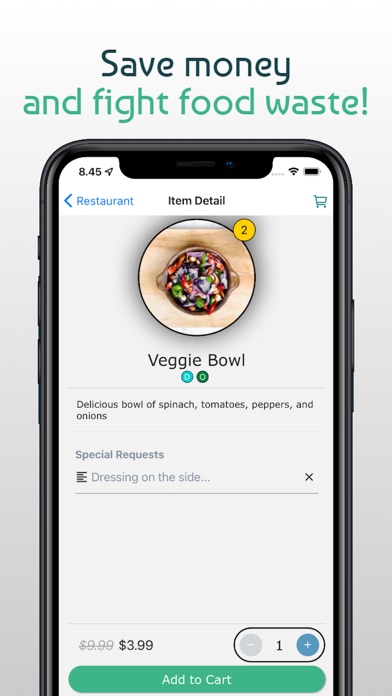 Savor: Food Rescue iPhone screenshot