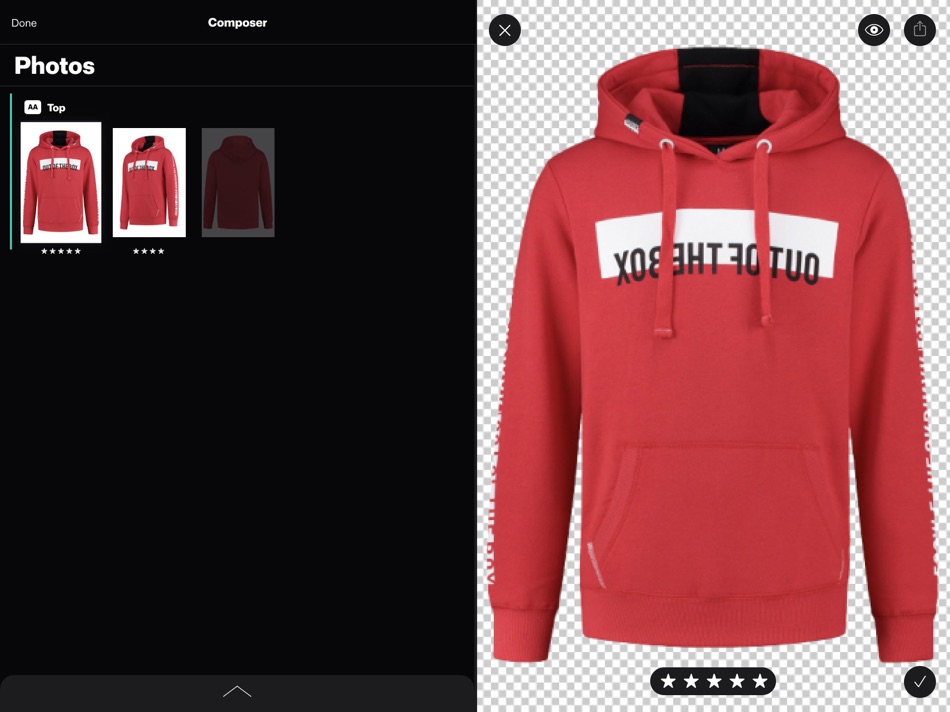 #1. ProStudio Horizontal (iOS) 由: StyleShoots