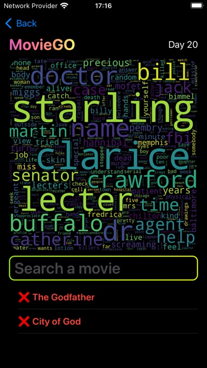 Movie Word Game - MovieGO
