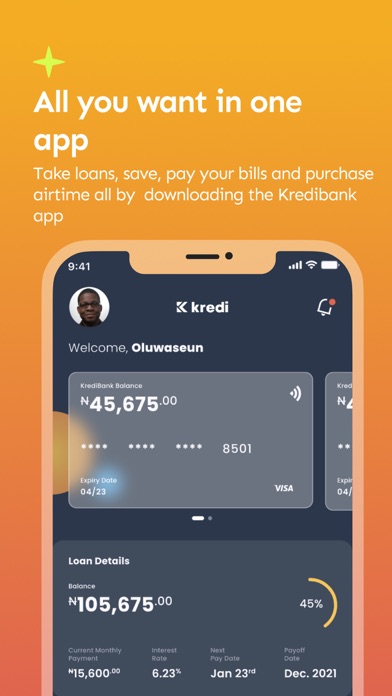 Kredi Bank - Loans and savings Screenshot