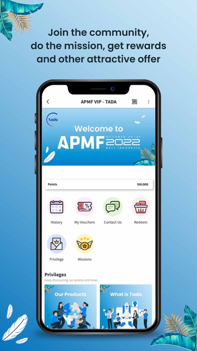 APMF VIP - Tada Screenshot 1 - AppWisp.com APMF VIP - Tada Screenshot 1 - AppWisp.com
