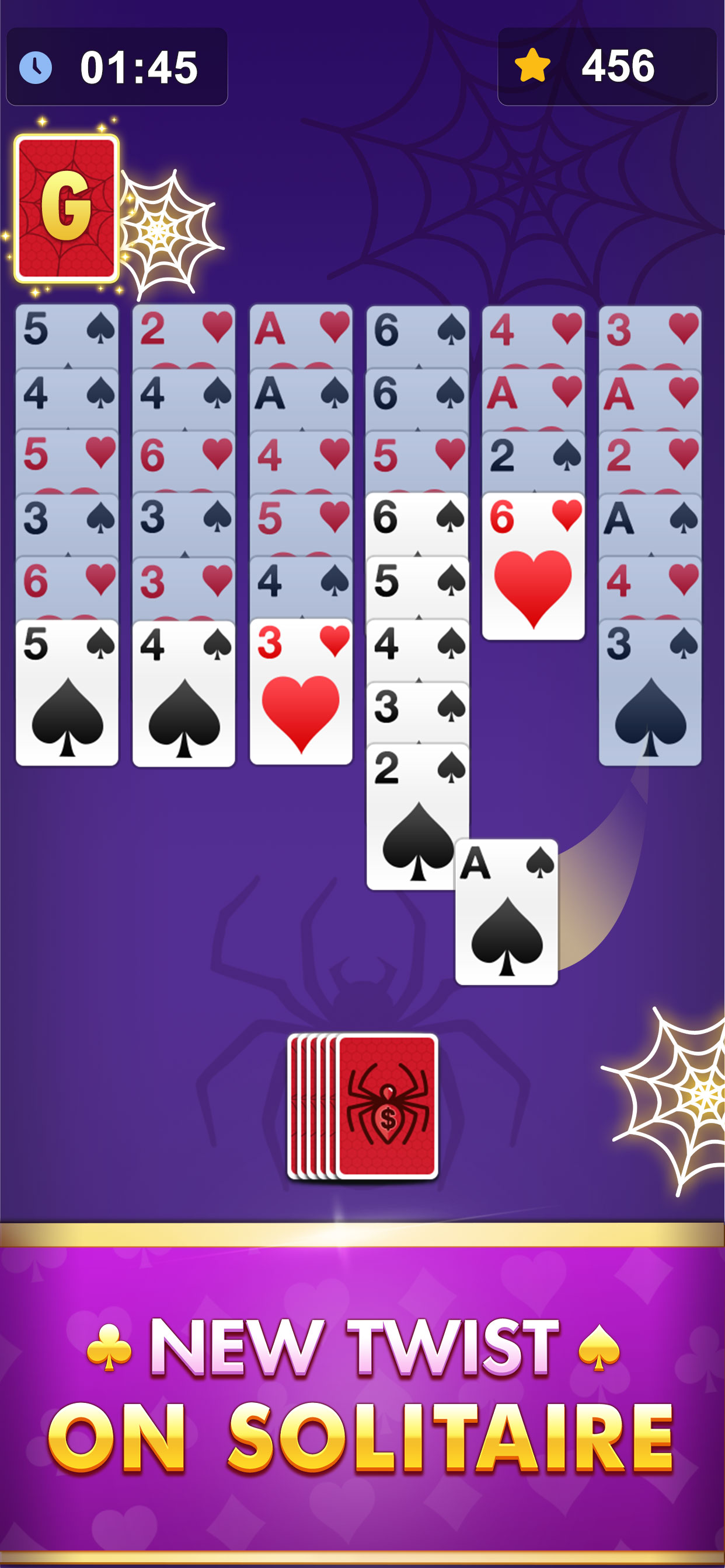 Spider Solitaire: Win Cash