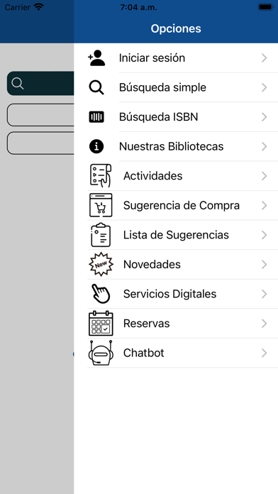BiblioUnimayor Screenshot 3 - AppWisp.com BiblioUnimayor Screenshot 3 - AppWisp.com