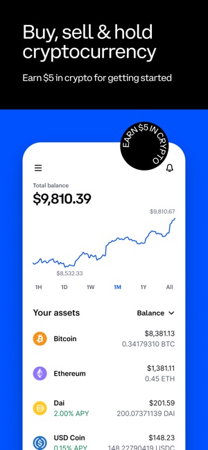 Coinbase: Buy Bitcoin & Ether v App Storu