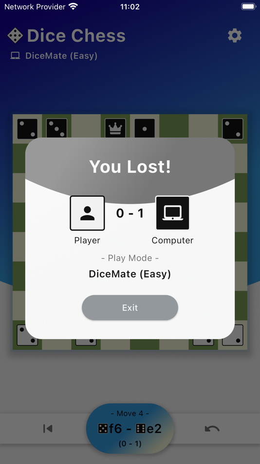 #4. Dice Chess Duel (iOS) By: Rudolf Dr. Jagdhuber