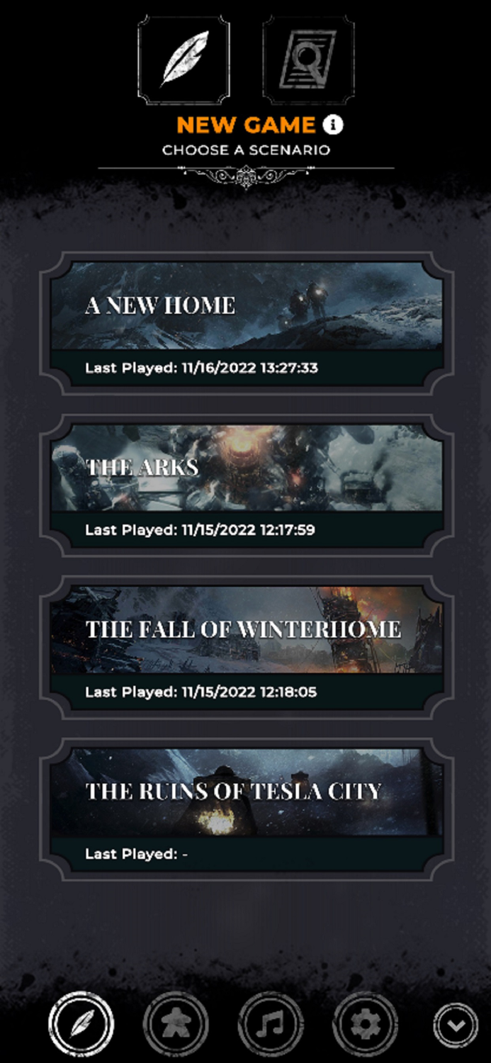Frostpunk TBG Companion App