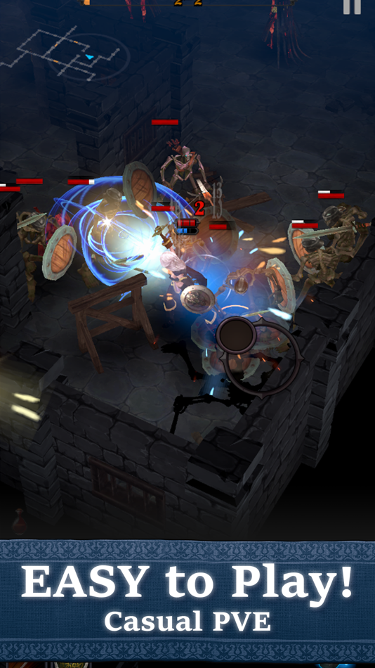#4. Hyper Dungeon (iOS) Podle: Minidragon