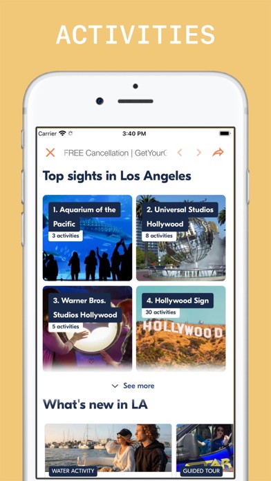 Los Angeles Travel Guide Screenshot