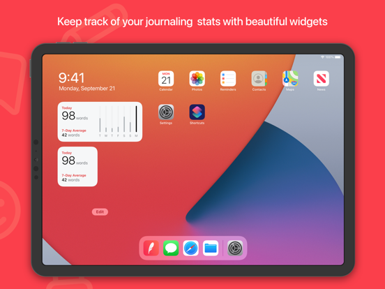 Daily Journal: Everlog iPad screenshot 9 - Lifestyle app