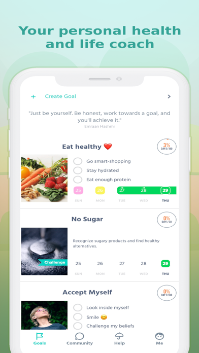 Health Coach Habinator Screenshot