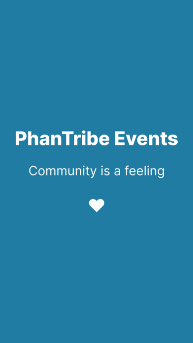 PhanTribe Events Screenshot