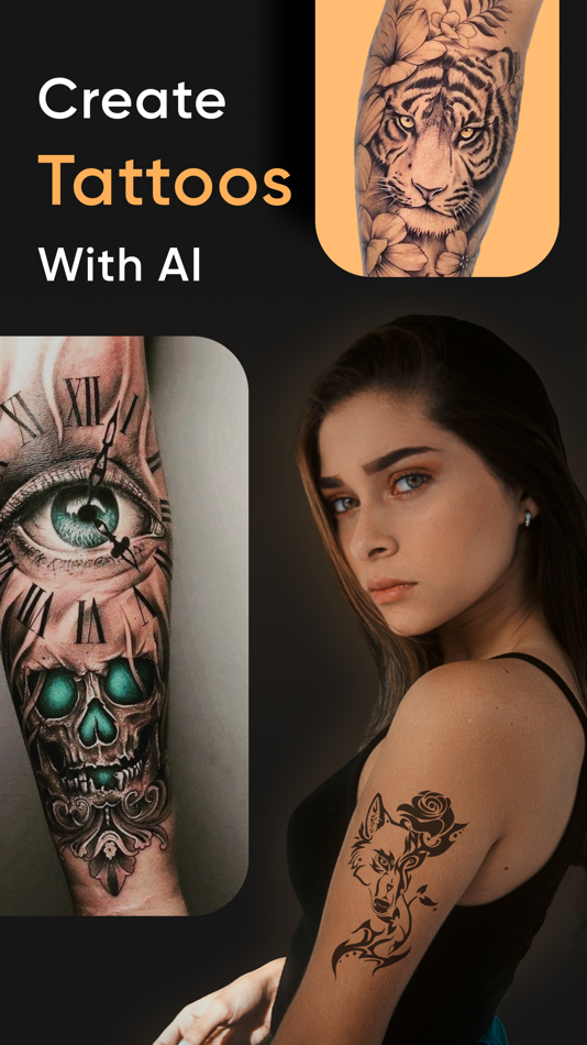 #1. AI Ink : AI Tattoo Generator (iOS) Podle: Nikhil Viradiya
