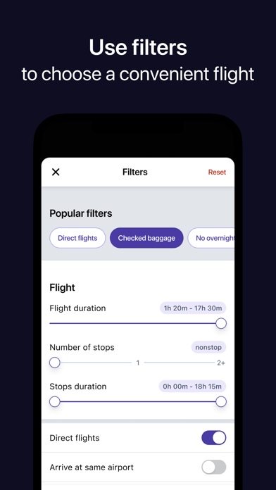 Ovago - Flight Ticket Booking Screenshot