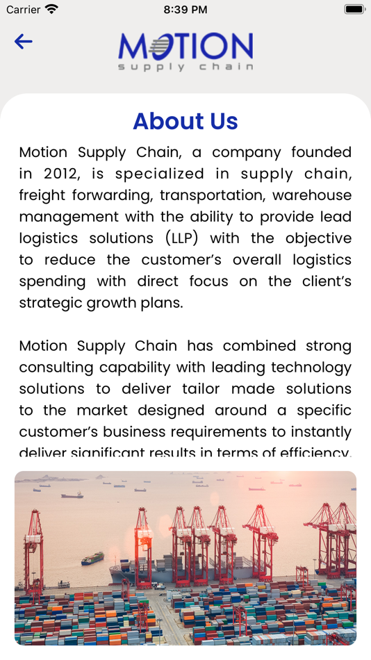 #3. MOTION Supply Chain - Customer (iOS) 由: Imad Ayoub