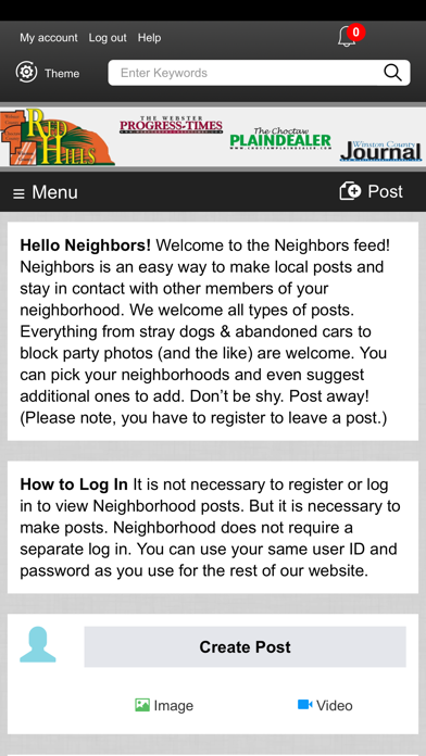 Red Hills MS News Screenshot