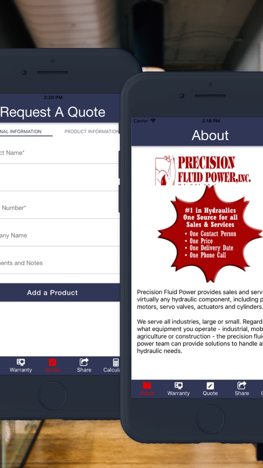 #3. Precision Fluid Power (iOS) Ved: Precision Fluid Power, inc.