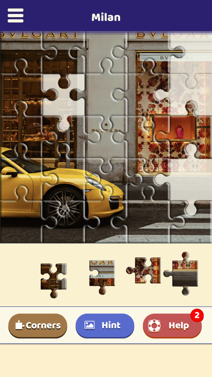 Milan Sightseeing Puzzle