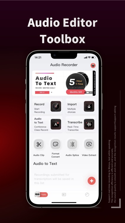 Audio Recorder: Speech to Text screenshot-3