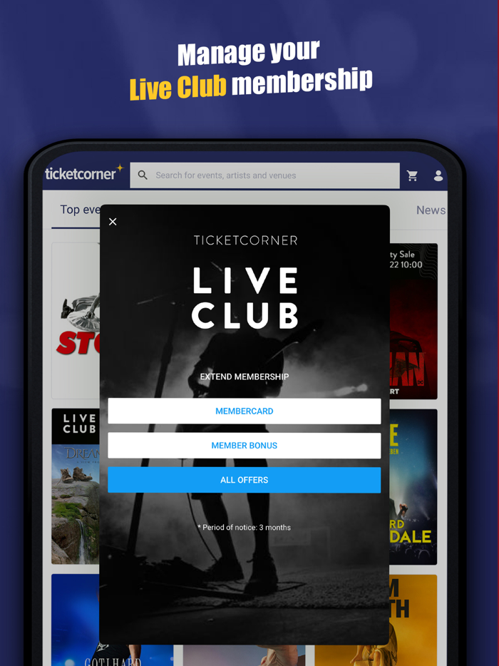 Ticketcorner - Event Tickets