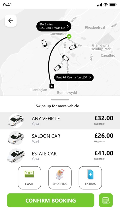 Tacsi Huw Taxi Caernarfon