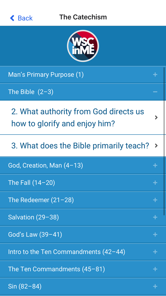 #2. WSCinME (iOS) By: Catechism Music, LLC