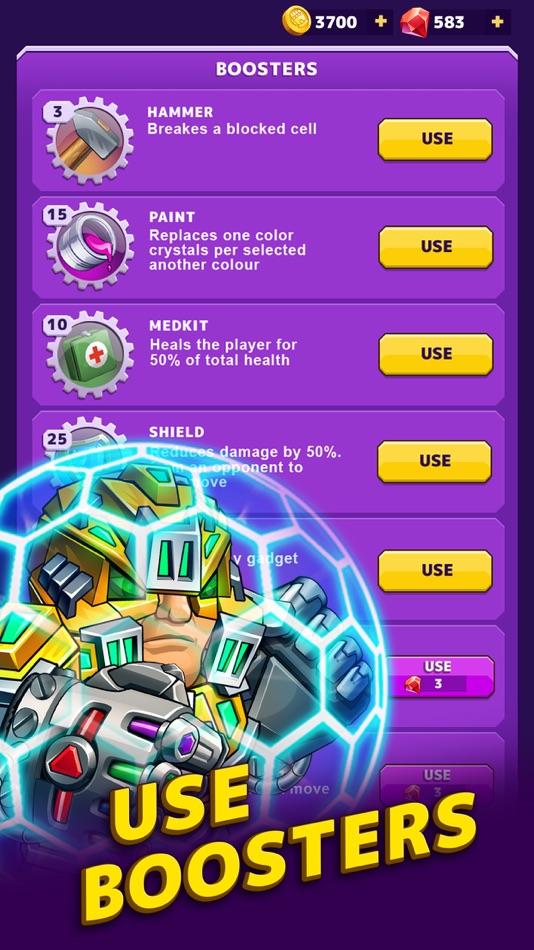 #8. Battle Lines: Puzzle Fighter (iOS) Bởi: Azur Interactive Games Limited