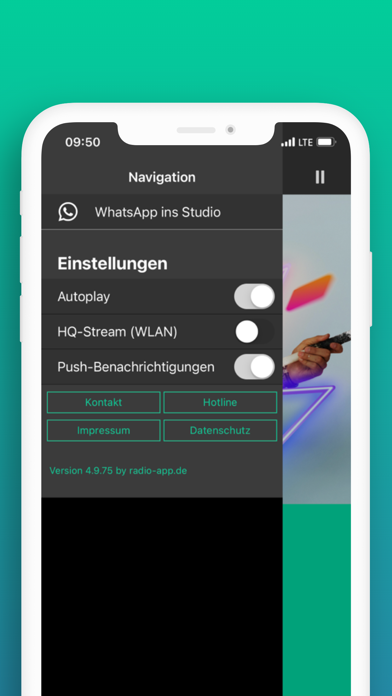 Brillux Radio Screenshot